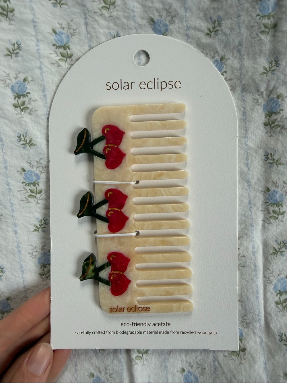 Solar Eclipse Eco-Friendly Detangling Comb